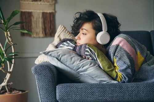 Auriculares Inalámbricos Sony Wh-ch520 Bluetooth Con Micr... Blanco
