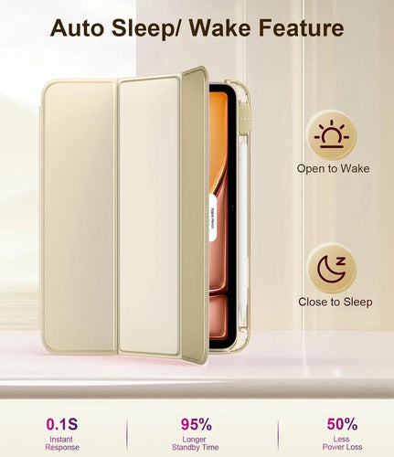 Funda Timovo Para iPad Air 11 Pulgadas Dorado