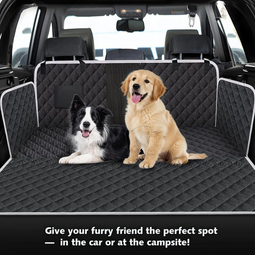 Cubierta De Asiento Para Perros Meolsaek Negro