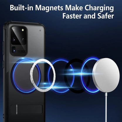 Funda Magnética Tianniuke Para Samsung Galaxy S20 Ultra Negro
