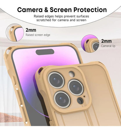 Funda Magnética Transparente iPhone 14 Pro Max Con Cuerda