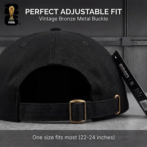 Gorro Fifa World Cup 2026 Negro Lisa Único