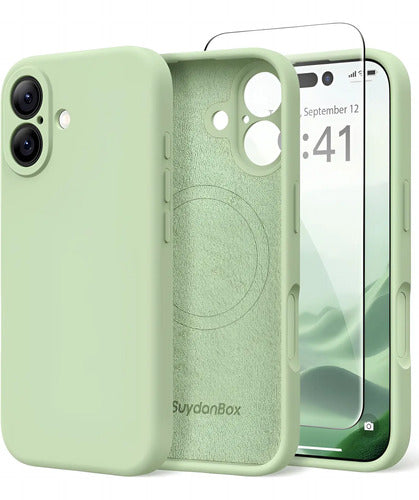 Funda Magnética Para iPhone 17 Verde