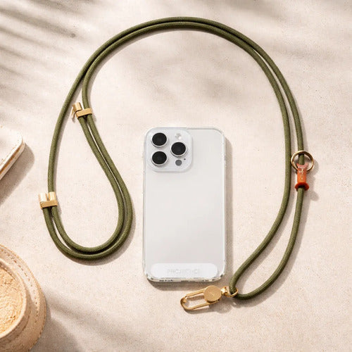 Cordón Correa Ajustable Para Celular Con Gancho De Metal