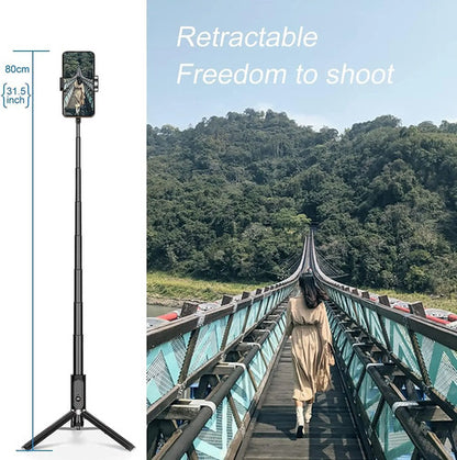 Ailun Selfie Stick TriPod 3 En 1 Con Bluetooth Negro