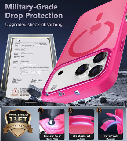 Funda Magnética Para iPhone 17 Pro Rosa