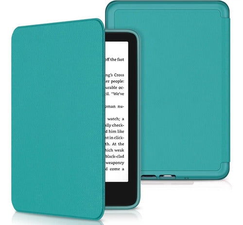 Funda Para Kindle 6 Pulgadas 2024 Y 2022 (11 Gen) Verde Esmeralda