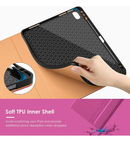 Funda Con Teclado Para iPad Air 11-inch Y Air 10.9 Inch Rosa