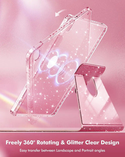Funda Giratoria Para iPad Air 11' Rosa