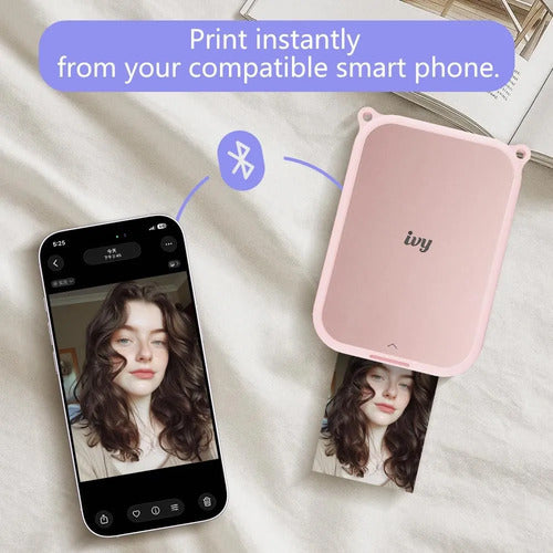 Funda De Silicona Para Impresora De Fotos Canon Ivy 2 Mini Rosa