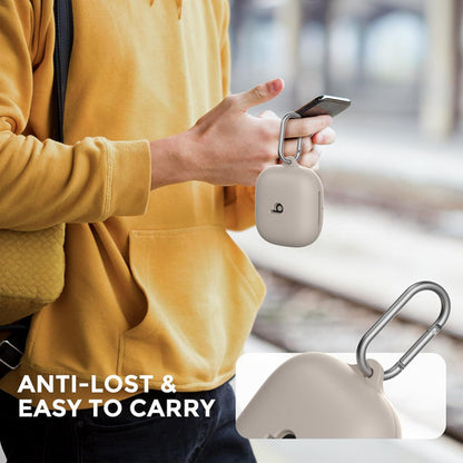 Estuche De Silicona Para Beats Powerbeats Pro 2 Beige