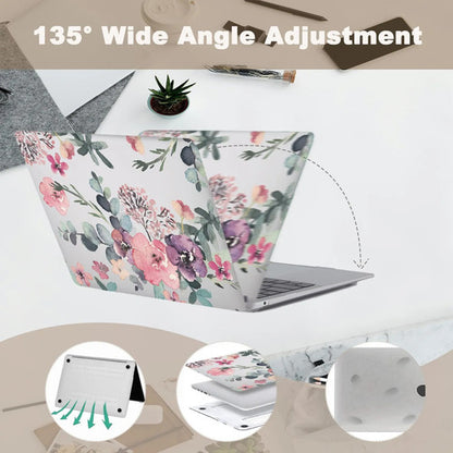 Funda Protectora Para Macbook Air 13.6  M2-m4 2022-2025 Rosa