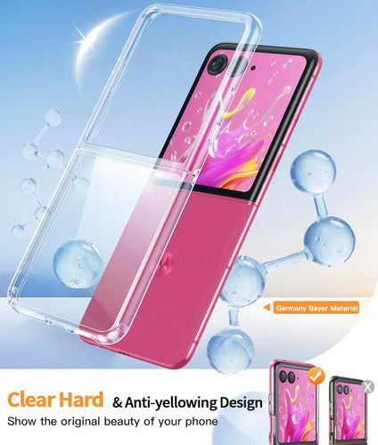 Funda Para Motorola Moto Razr Ultra 2025 Transparente