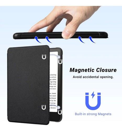 Funda Para Kindle Paperwhite 7'' Y Kindle Colorsoft Negro