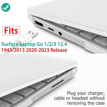 Funda Rígida Para Microsoft Surface Laptop Go Transparente