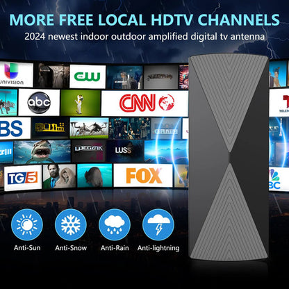 Receptor De Tv Hd De Ultra-alcance Antena 2025 - Transmis...