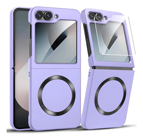 Funda Para Samsung Galaxy Z Flip 6/7 Fe Lila
