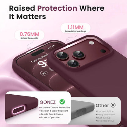 Funda Para iPhone 18 Pro Max Bordó