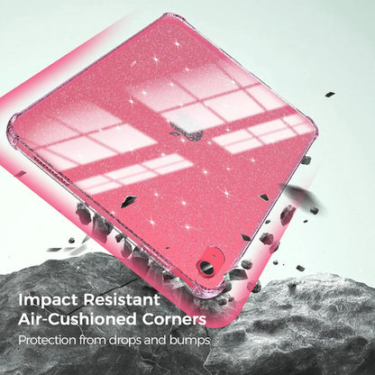 Funda Transparente Para iPad 11th/10th Gen 2025 Rosa Claro