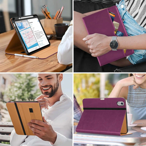 Funda Para iPad 11th Gen 11  2025 Y 10th Gen 10.9 Uva