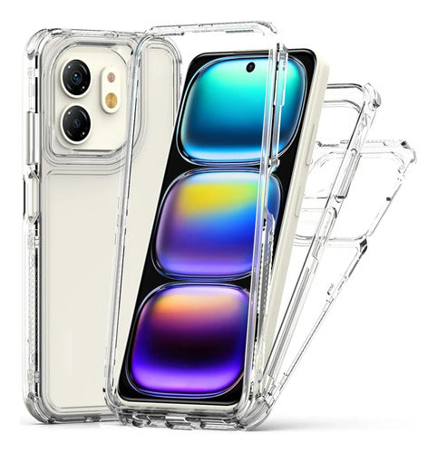 Funda Protectora Anti-caída Para Infinix Hot 50i Y Smart Transparente Lisa