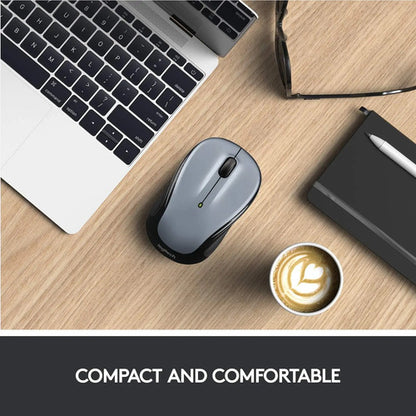 Mouse Inalámbrico Logitech M325 Con Scrolling Plata
