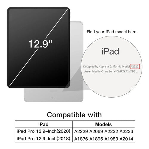 Funda Para iPad Pro 12.9 Pulgadas Negro