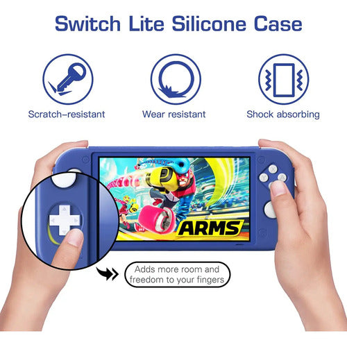 Funda De Silicona Premium Para Ninendo Switch Color