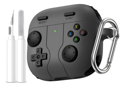 Estuche Getino Para AirPods 4 Con Kit De Limpieza, Negro Negro
