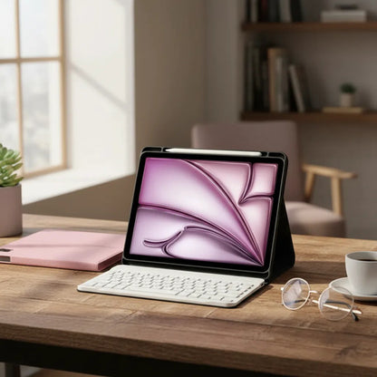 Funda Con Tecladopara iPad Air 11'' Y Pro 11'... Rosa Oscuro