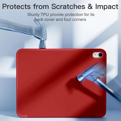 Funda Akkerds Para iPad A16 De 11a Gen Y iPad 10.9  2022 Rojo