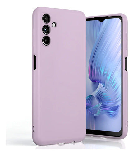 Funda Para Galaxy A13 5g, Silicona Líquida, Delgada, Suave Lavanda