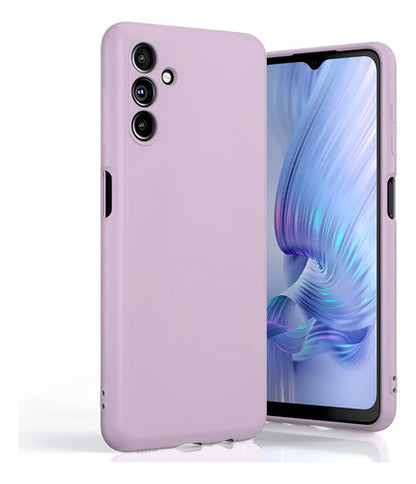 Funda Para Galaxy A13 5g, Silicona Líquida, Delgada, Suave Lavanda