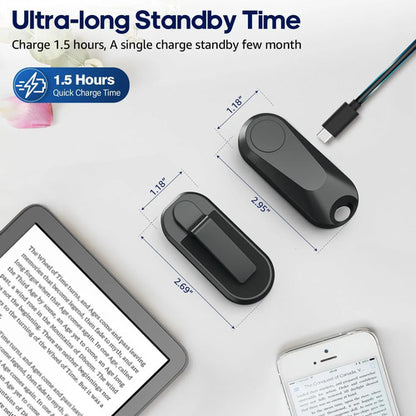 Control Remoto De Página Para Ebooks Y Tablets Negro