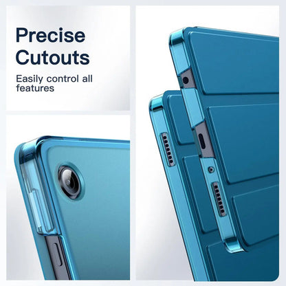 Funda Para Samsung Galaxy Tab A11 / Tab A9 Azul Petróleo