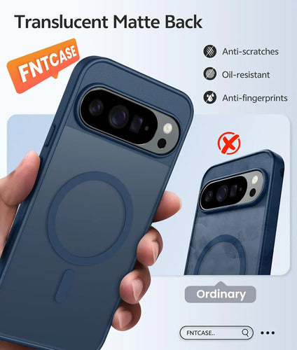 Funda Para Google Pixel 10 Pro Xl Y 9 Pro Xl Azul Azul