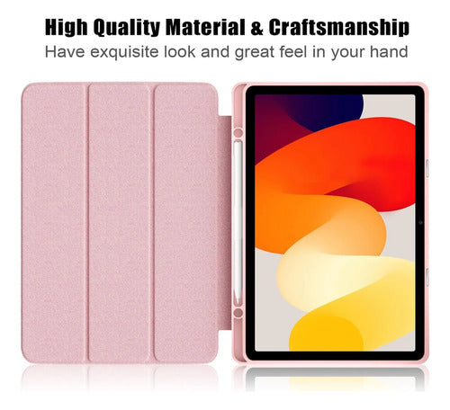 Funda Para Xiaomi Redmi Pad Se 11'' 2023 Rosa