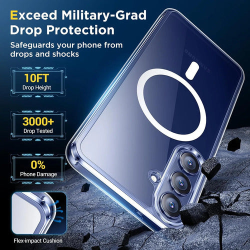 Funda Magnética Para Samsung Galaxy S25 Fe Clear