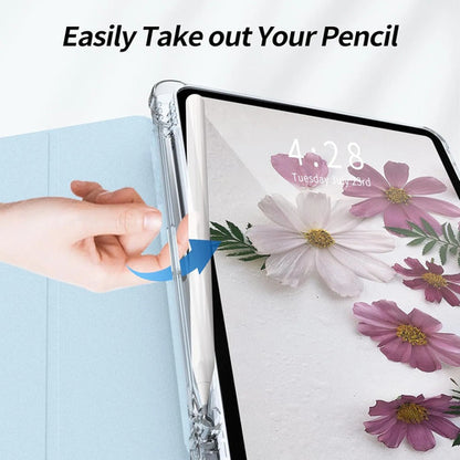 Funda Para iPad Pro 11 Pulgadas Con Soporte Para Lápiz Azul Claro