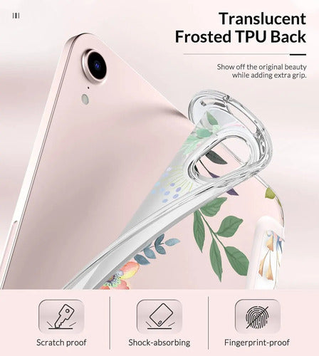 Funda Para iPad Mini 7 (a17 Pro) 2024 Y iPad Mini 6 Fragrant Flowers