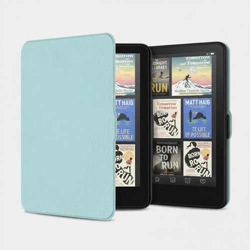 Funda Premium Para Kindle Paperwhite Verde Claro