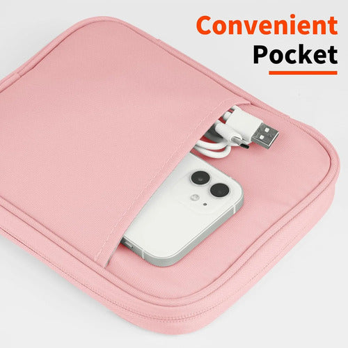 Funda De Tela Para Kindle De 6 Y 7 Pulgadas Rosa