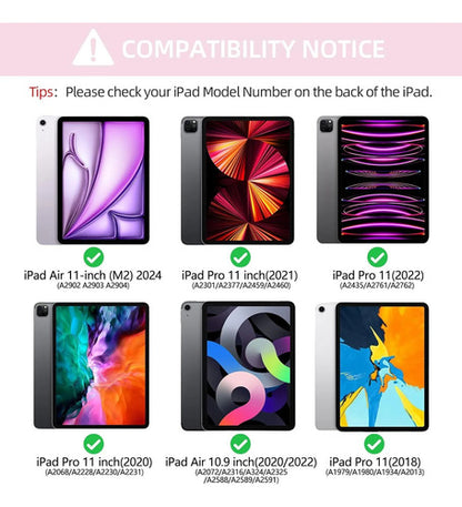 Funda Con Tecladopara iPad Pro Rosa