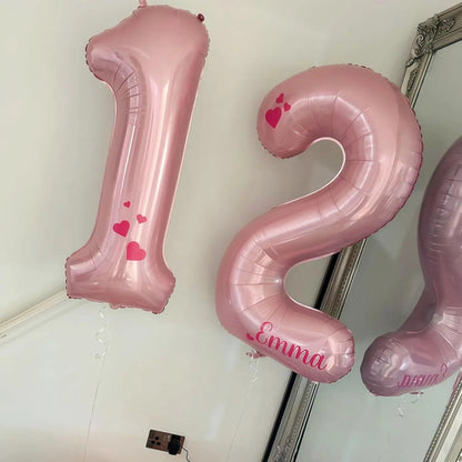 Globos Número 16 Rosa Pastel, 40 Pulgadas, Autoinflables,... Rosa Pálido