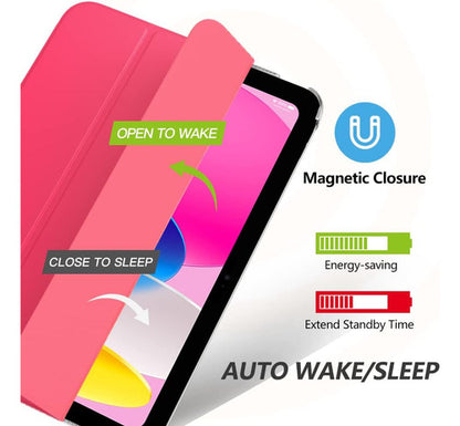 Funda Para iPad (a16) 11th Gen 2025 Y 10th Gen 2022 Rojo