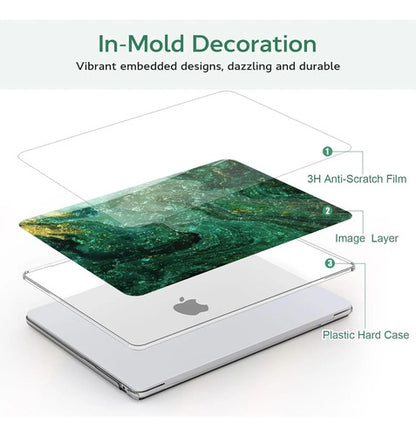 Funda B Belk Para Macbook Air Verde
