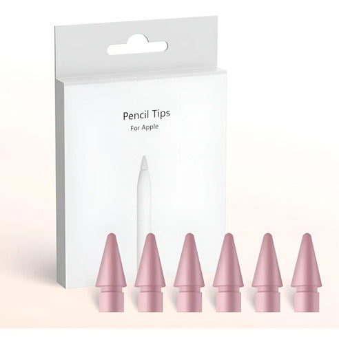 Pack De 6 Puntas De Repuesto Para Apple Pencil 1ra/2da Gen