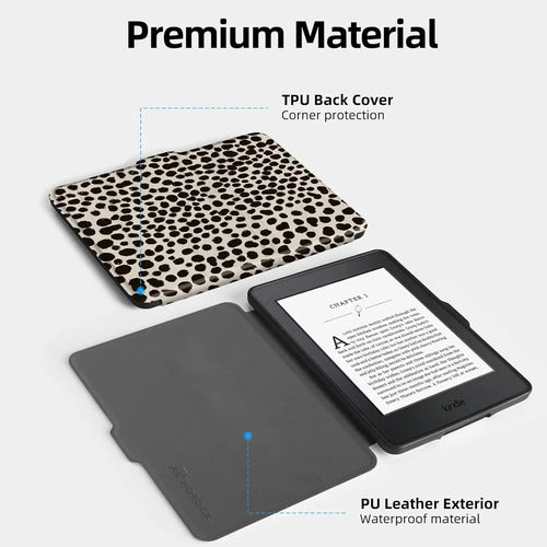 Funda Morock Para Kindle Paperwhite Caqui