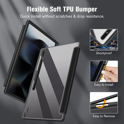 Funda Para Galaxy Tab S9/s10 Ultra Negro