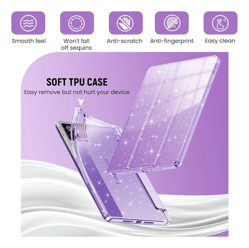 Funda Para Lenovo Idea Tab 11 Con Soporte Violeta
